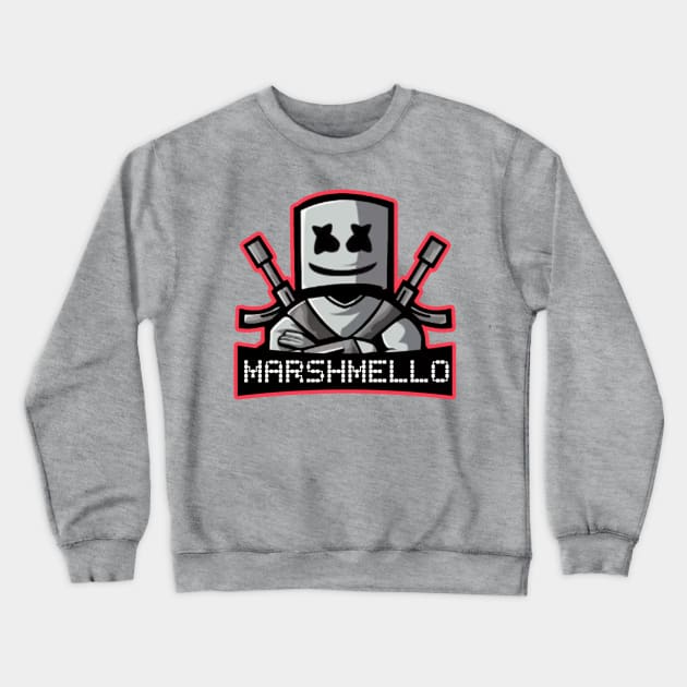 Hunter Marshmello Crewneck Sweatshirt by Jenex